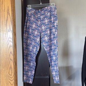 Torrid Size 2 (18-20) Pink and Blue Leggings